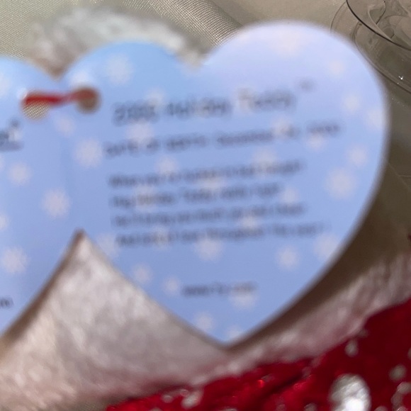 BEANIE BABIES ORIGINAL VINTAGE 2000 Holiday Teddy Bear - Picture 5 of 9